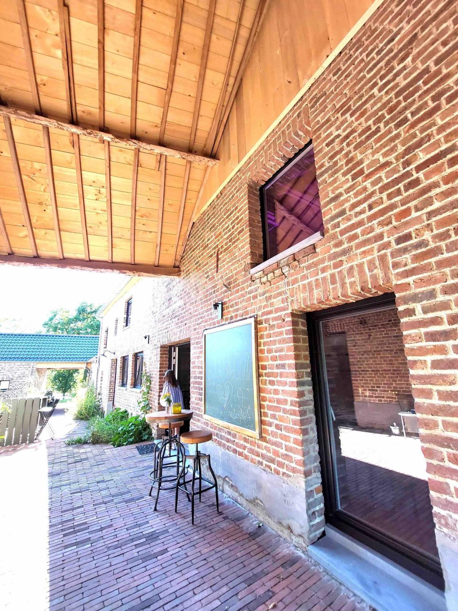 Boerderaaj vakantiewoning Bilzen Buitenkant foto