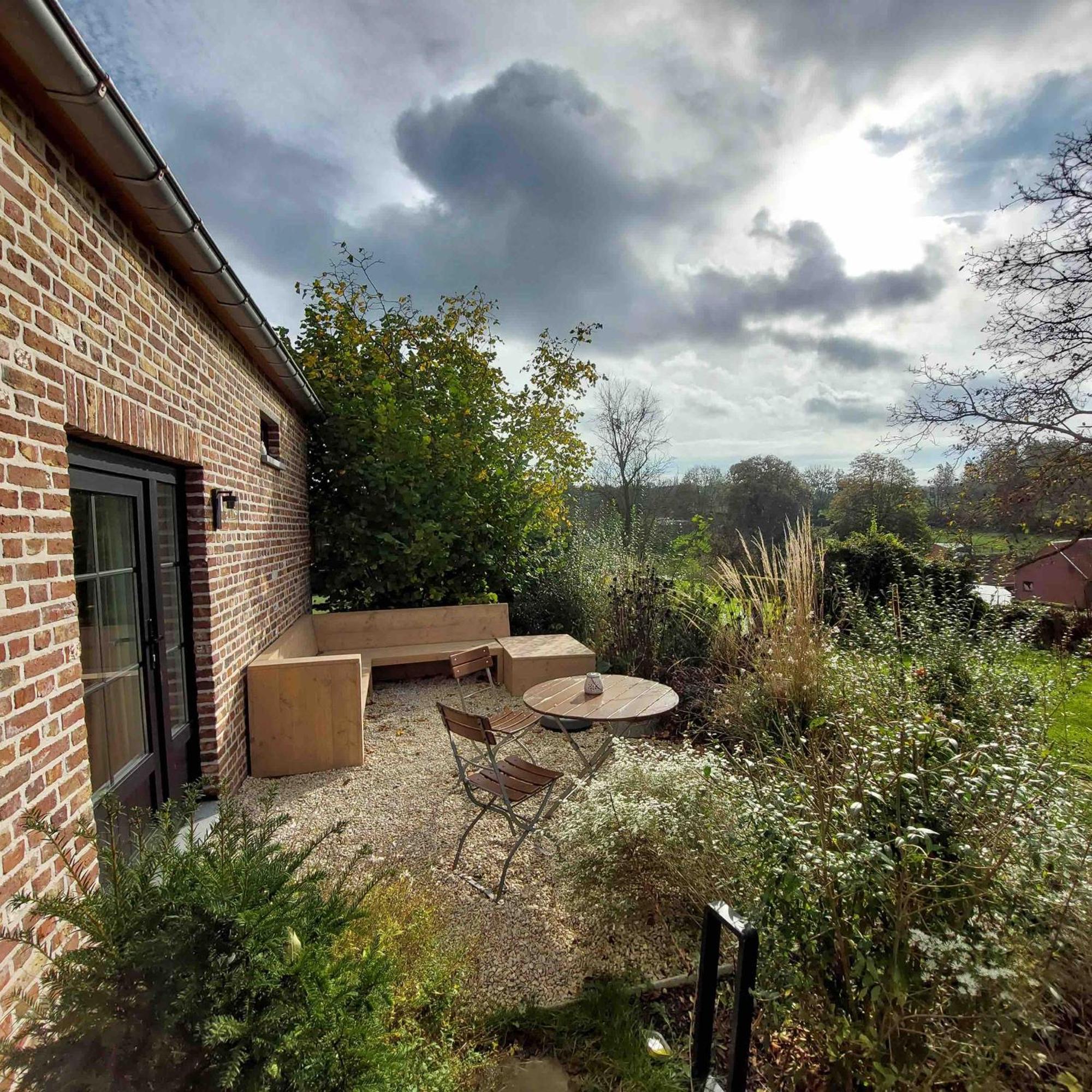 Boerderaaj vakantiewoning Bilzen Buitenkant foto